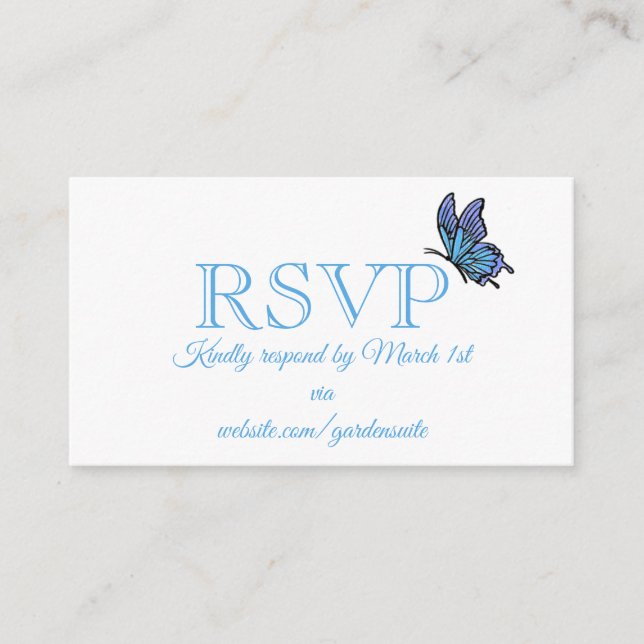 RSVP Card (Front)