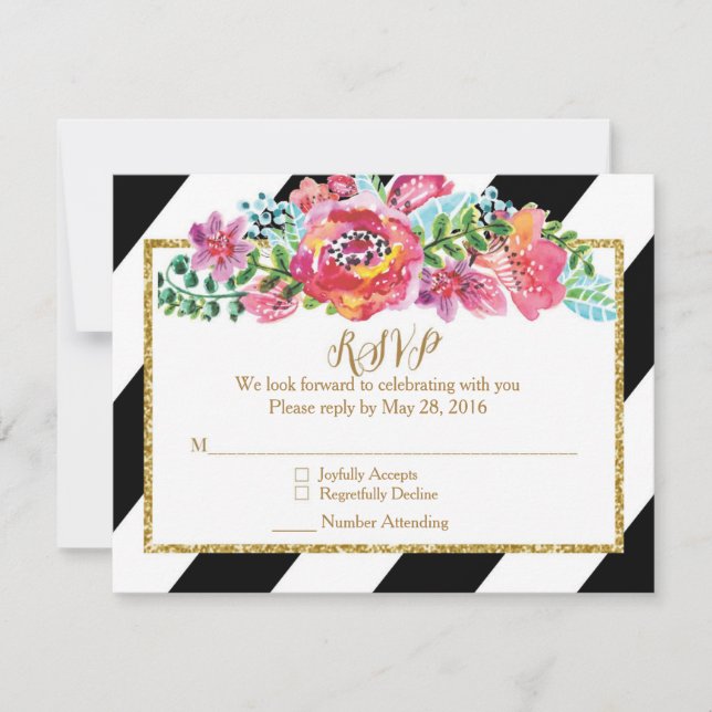 RSVP card (Front)