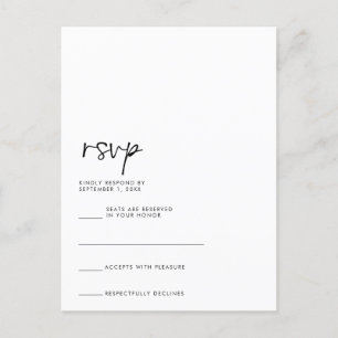 RSVP Card
