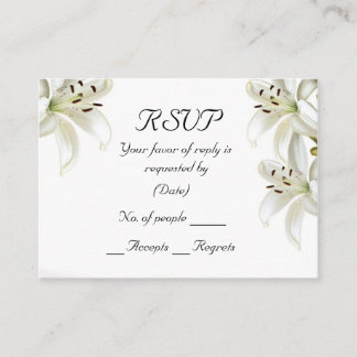RSVP Card Template