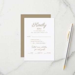 RSVP Cards for wedding.