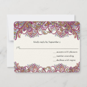 RSVP Cards-Require the 5 x 7 size Inivitations