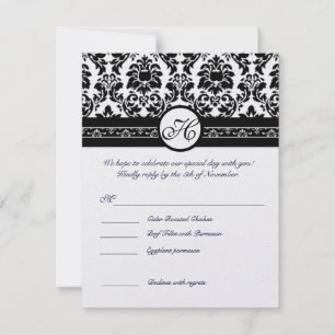RSVP Cards-Require the 5 x 7 size Inivitations Invitation