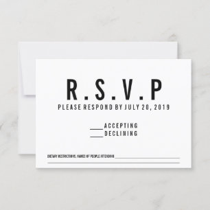 RSVP Cassette Song Request Invite