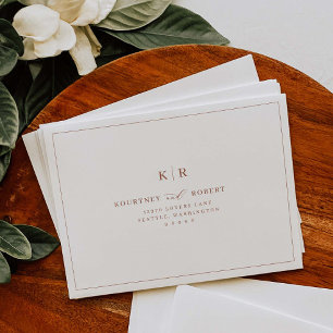 RSVP Elegant Wedding Pre-Addressed Envelopes K221