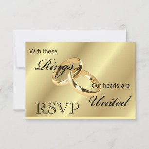 RSVP Gay lesbian Wedding invitation Announcement