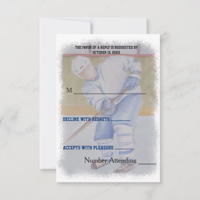 RSVP HOCKEY GATHERING CARD (Front)