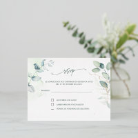 Rsvp in spanish wedding postcard