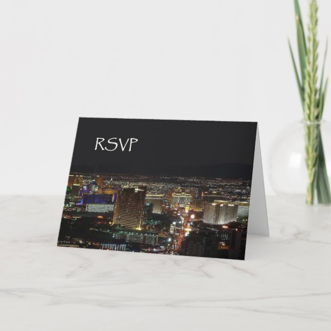 RSVP Las Vegas Card (Front)