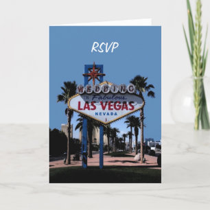 RSVP Las Vegas Wedding Card