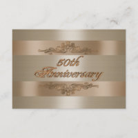 RSVP response card 50th anniversary