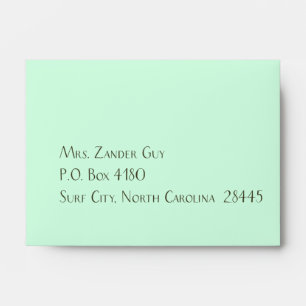 RSVP Return Envelope