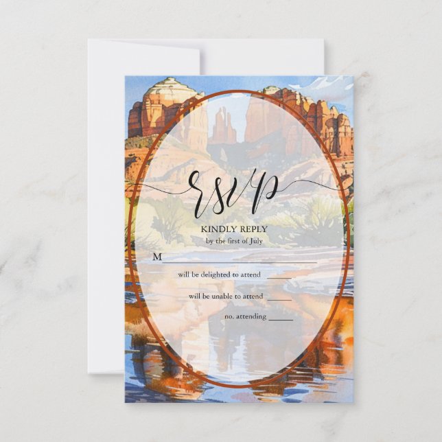 RSVP Sedona Arizona Red Rock Cathedral (Front)