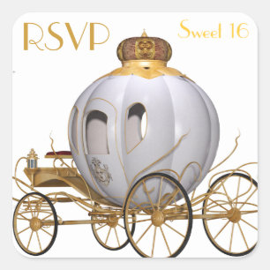 RSVP Sweet 16 Square Sticker