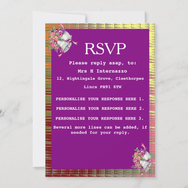 RSVP Template (Front)