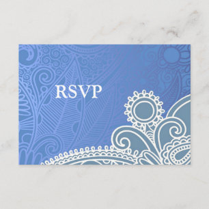 RSVP Victorian Wedding Card