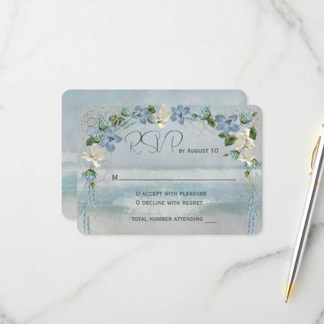 RSVP Wedding Arch with Nautical Net (Front/Back In Situ)