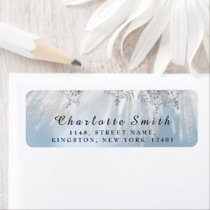RSVP Wedding Bridal Blue Gray Sweet16th 15th