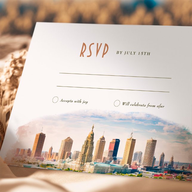 RSVP Wedding Insert New Orleans Destination Invitation (Creator Uploaded)