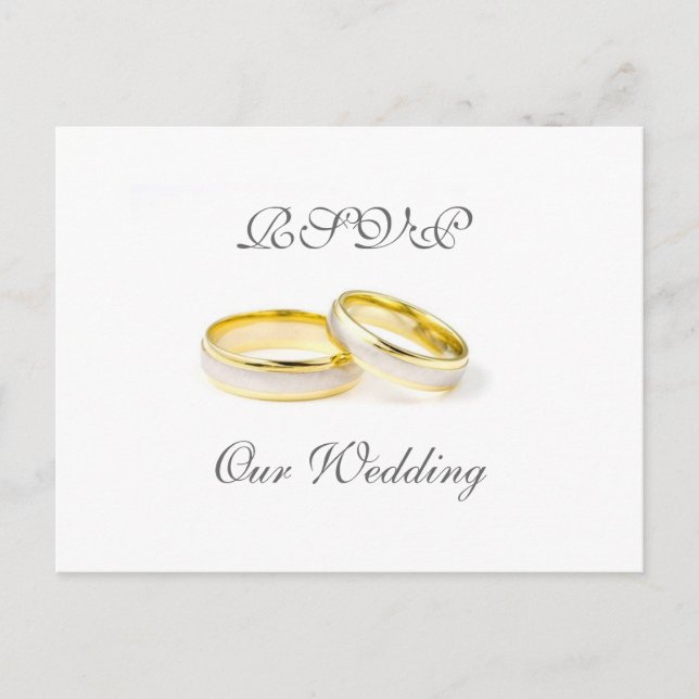 RSVP Wedding Postcard (Front)
