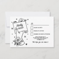 RSVP Wedding Tattoo Traditional Rock n Roll