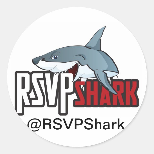 RSVPShark Stickers (Front)