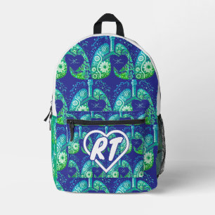 RT at heart Printed Backpack