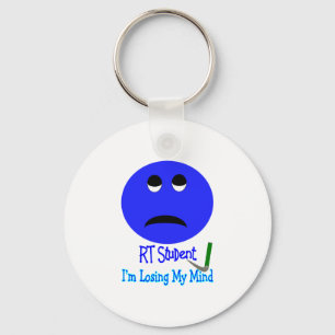 RT Student IM LOSING MY MIND BIG BLUE Key Ring