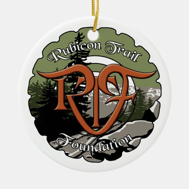 RTF Logo & Mission Statement Ornament (Front)