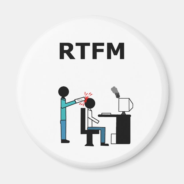 RTFM MAGNET (Front)