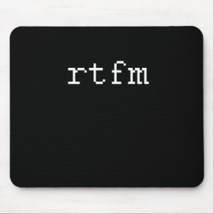 RTFM MOUSE MAT
