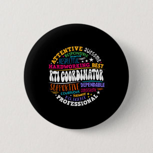 Rti Coordinator Intervention Teacher School Team S 6 Cm Round Badge
