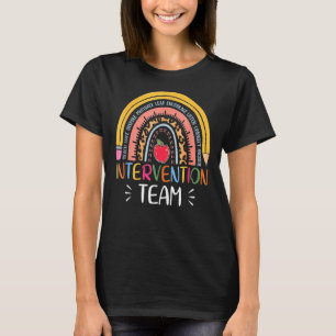 Rti Team Response Intervention Teacher School Team T-Shirt