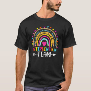 Rti Team Response Intervention Teacher School Team T-Shirt