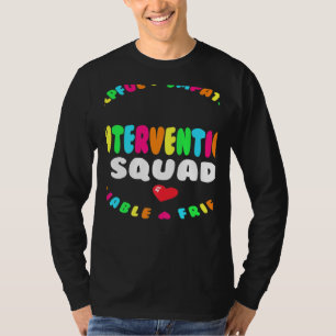 RTI Team Response Teacher Back to School Intervent T-Shirt