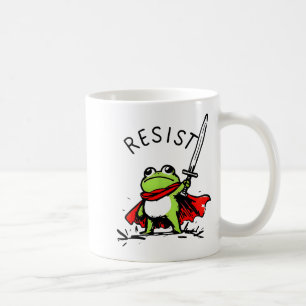 Rtland Frog Protest Resist Funny Frogs Activist Coffee Mug