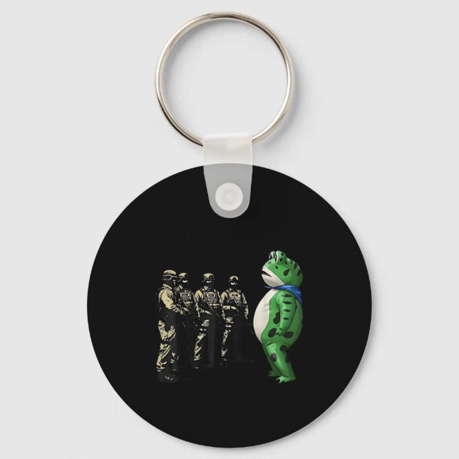 Rtland Frog Resist Shirt Anti Ice  Key Ring (Front)