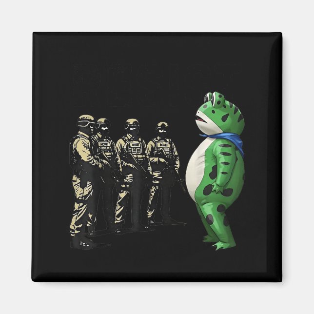 Rtland Frog Resist Shirt Anti Ice  Magnet (Front)