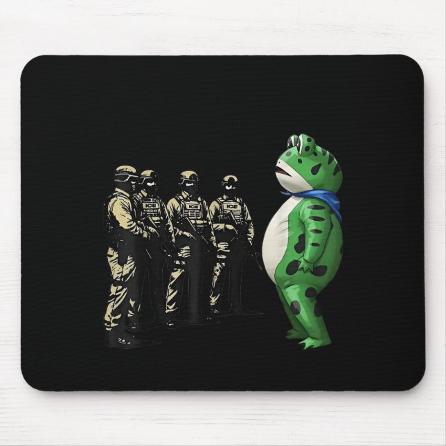 Rtland Frog Resist Shirt Anti Ice  Mouse Mat (Front)