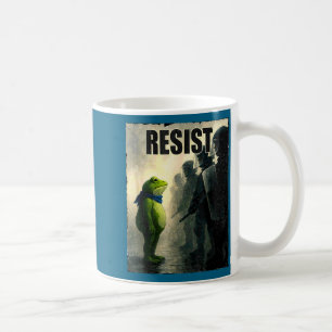 Rtland Frog Resist Suprt Democracy Coffee Mug