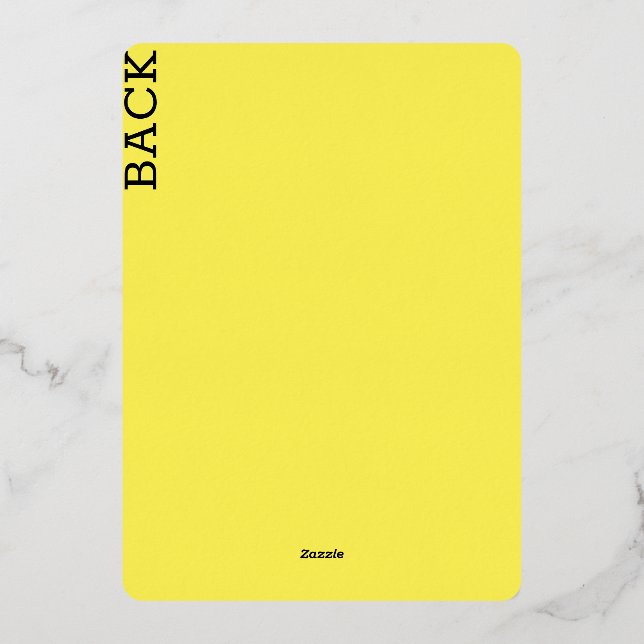 rtseh foil holiday card (Back)