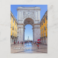 Rua Augusta Arch in Lisbon