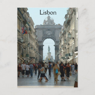 Rua Augusta - Lisbon Postcard