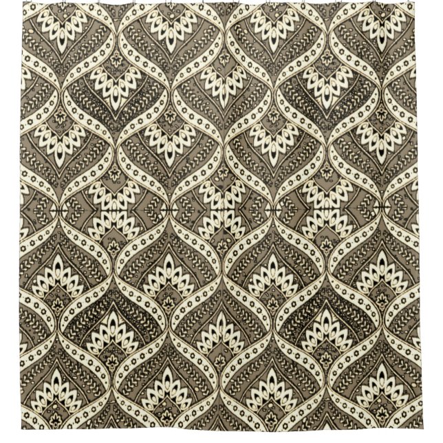 Rub-a-Dub-Dub Colourful 3D Shower Curtain – Vibran (Front)