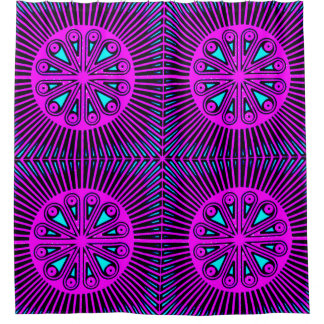 Rub-a-Dub-Dub Colourful 3D Shower Curtain – Vibran