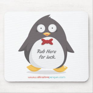 Rub a Penguin Mouse Mat