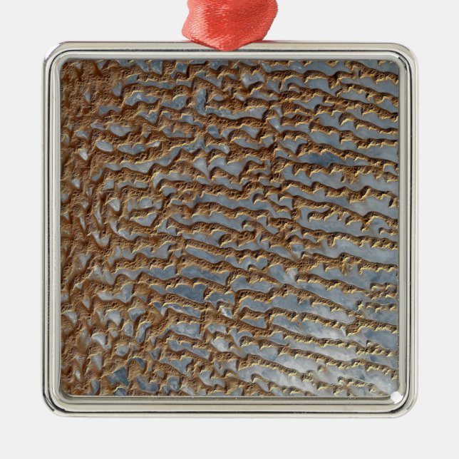 Rub' al Khali, Arabia Metal Tree Decoration (Front)