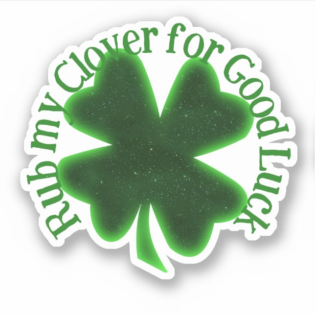 Rub My Clover St. Patrick's Day (Front)
