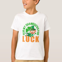 Rub My Shamrocks For Luck Funny St Patrick's Day