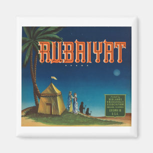 Rubaiyat Vintage Crate label Magnet